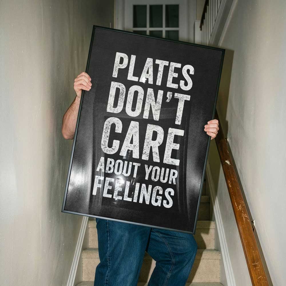 Plates Don’t Care About Your Feelings Mockup